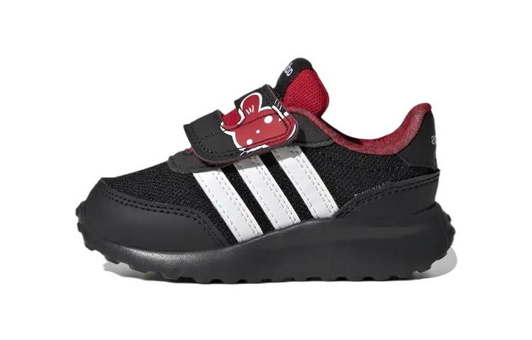 adidas Neo Run 70S CNY AC Износостойкие Низкие Детские Кроссовки Черный Белый Красный Для Младенцев И Малышей IE4262