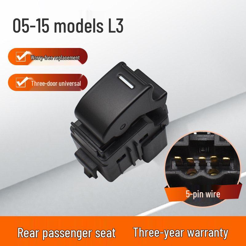 BYD F3 Window Lifter Switch: Left Front & Rear Door Button Assembly, F3R/L3 Accessories
