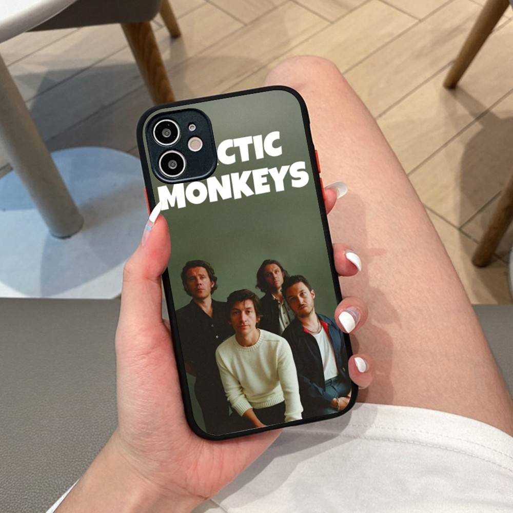 Чехол для телефона Arctic M-Monkeys (рок-группа) для iPhone 14 X XR XS 7 8 Plus 11 12 13 Pro MAX 13mini Матовый противоударный чехол
