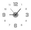 Creative Frameless DIY Wall Clock Wall Decal Home Silent Clock Living Room Office Wall Decoration KTY