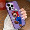 M-Marios Phone Case IPhone 16 15 14 13 12 11 Pro Max X XR XSMAX 8 7 Plus Candy Matte Shockproof Back Cover