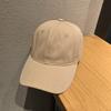 Versatile duckbill cap, casual trendy men's curved brim sports hat, American solid color baseball hat, women's spring and summer