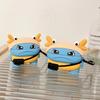 For Airpods 4 Case 2024 Pokemon 3D Cartoon Silicone Case Wireless Bluetooth Earphone Protective Case For Airpods 4th Generation
