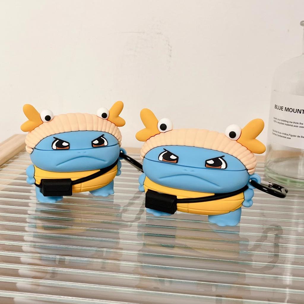 For Airpods 4 Case 2024 Pokemon 3D Cartoon Silicone Case Wireless Bluetooth Earphone Protective Case For Airpods 4th Generation