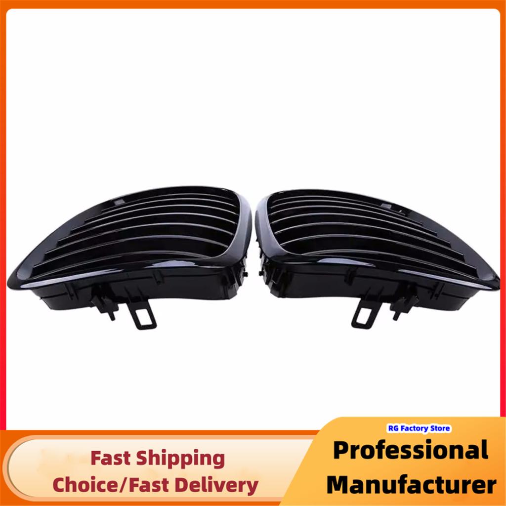 Одинарная решетка радиатора Sport Gloss Black для BMW E70 E71 X5 X6 2007-2013, передний бампер, почки