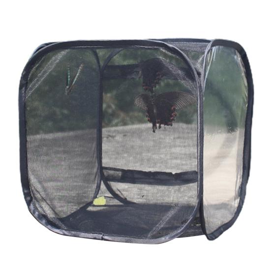 Складная клетка для насекомых, складная клетка из полиэстера, идеальный инкубатор, клетка-бабочка для дома