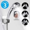 High Pressure Handheld Shower Head with ON/OFF Pause Switch 3 Spray Modes Water Saving Showerhead, Detachable Puppy Shower Accessories