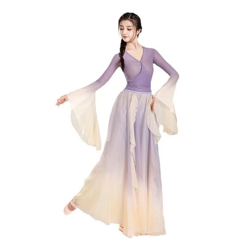 Women's Flowing Classical Chinese Dance Performance Dress