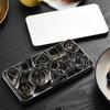 30-Piece Stainless Steel Star and Round Mousse Ring Cookie Cutter Set