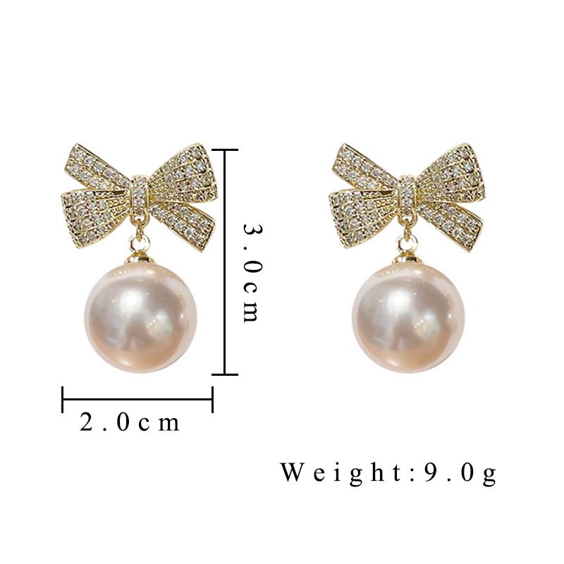 Элегантные модные серьги-подвески с искусственным жемчугом для женщин, винтажные серьги-подвески с золотым цветом и кристаллами, корейские модные ювелирные изделия