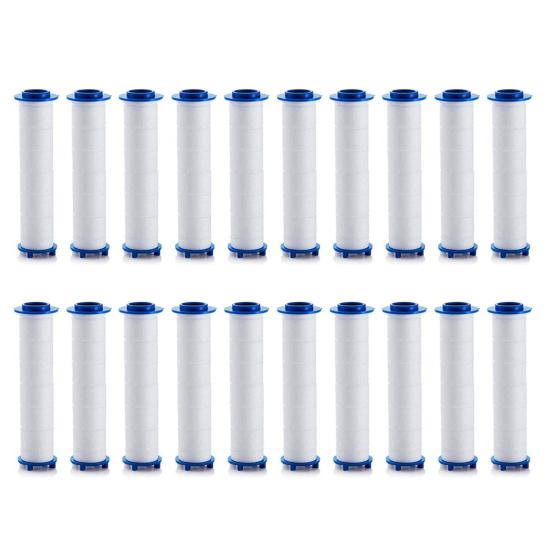 5/10/20Pcs Shower Filter Efficient Filtration Easy Installation Bath Filter for Cleaner Water Quality Regular Replacement