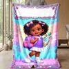 Queen of the Stars Theme blanket Lightweight Warm Flannel Blanket Decorative Throw Blanket for Home Decoration