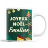 Mug - Emeline - Christmas - Ceramic - Printed - 325 Ml - Green