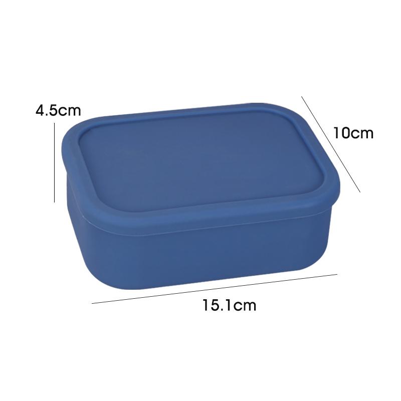 Silicone Bento Boxes Lunch Container, Leak-Proof Lunch Container, BPA-Free, Dishwasher Safe