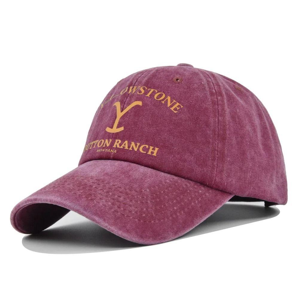 Новая Бейсболка Ранчо Даттона в Йеллоустоуне Стирка Защита от УФ Кепка-Snapback Козырьки