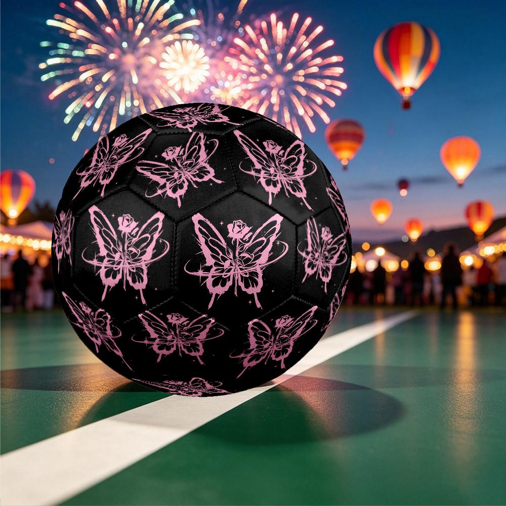 1pc Size 5 Gaming Design Soccer Ball - Anti-slip Football for Outdoor Sports Activities, Durable Ball for Game Play