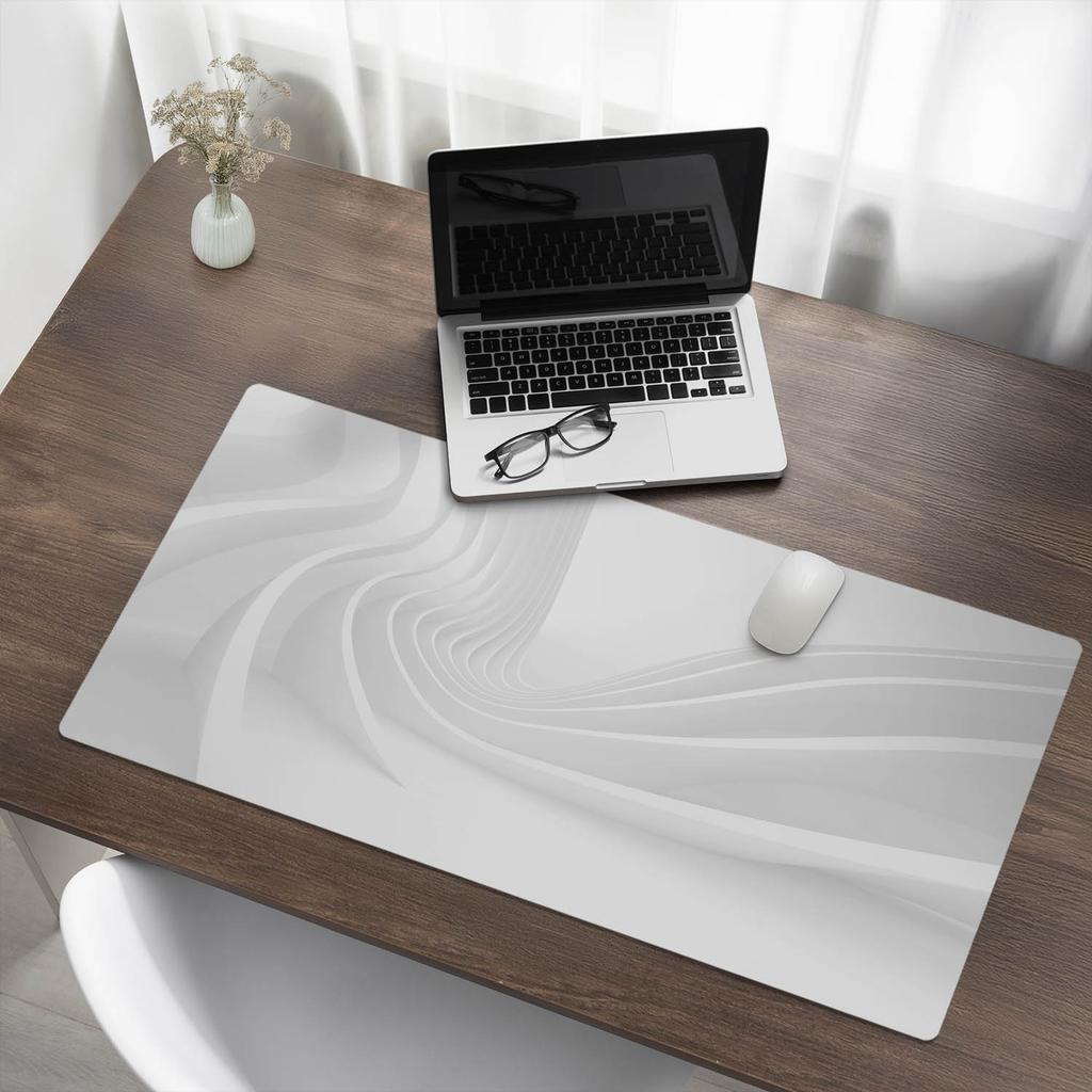Designerska Podkładka Ochronna Pod Laptopa Futurystyczne Fale 100X50 Cm