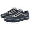 Vans Old Skool Год Змеи Удобные Универсальные Низкие Кеды для Скейтбординга Унисекс Кроссовки Черный Серебристый VN000D7ZYG4