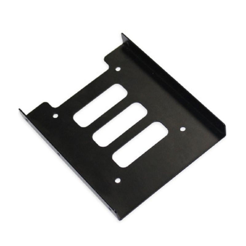 Металлический 2,5" на 3,5" Адаптер-кронштейн для крепления SSD Держатель для жесткого диска