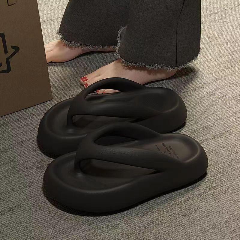 Новые летние шлепанцы на платформе, сандалии из Евы, уличная нескользящая женская пляжная обувь на день Святого Патрика, зеленые тапочки