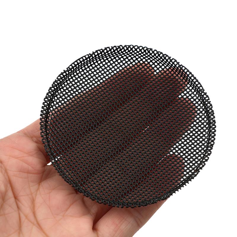 3-дюймовая крышка аудиодинамика, декоративная круглая металлическая сетчатая решетка, 2 шт.