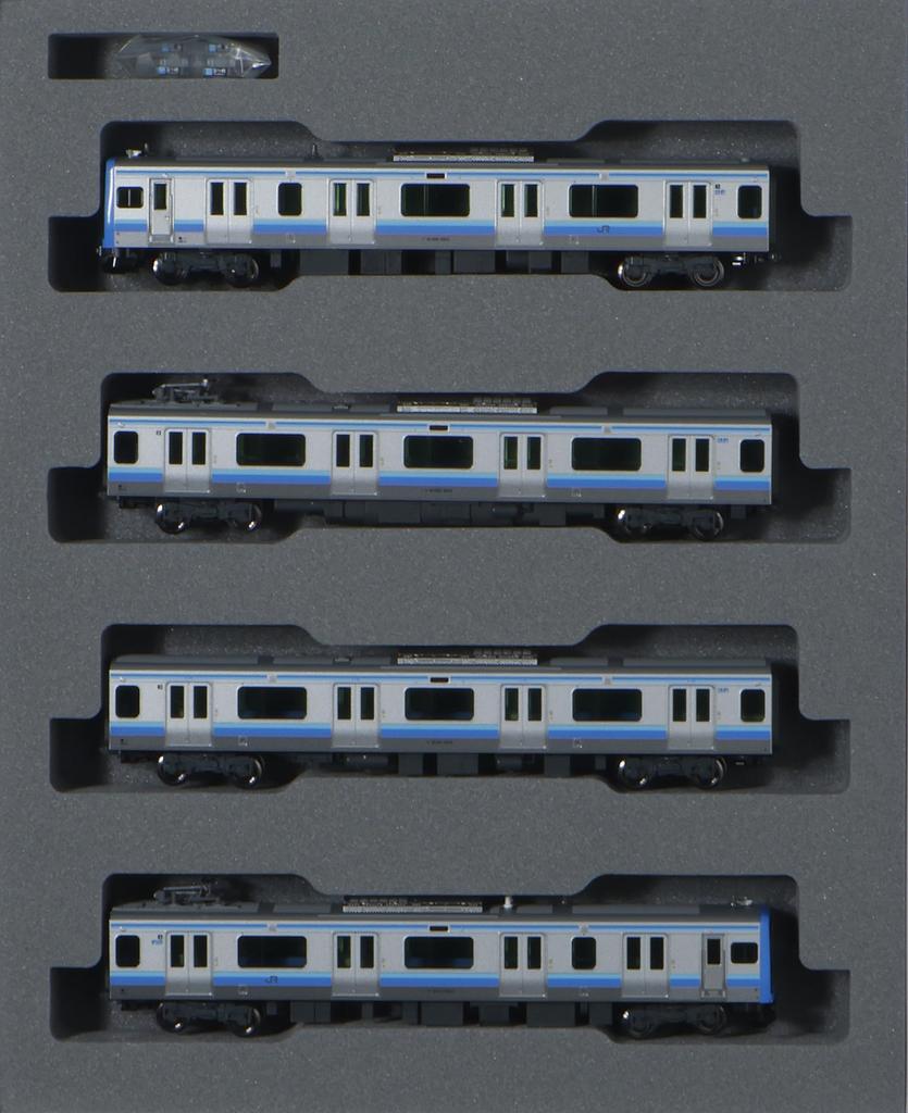 KATO N Gauge E131 Series 500 Series Sagami Line Set Railway Model Train 4-Car 10-1946