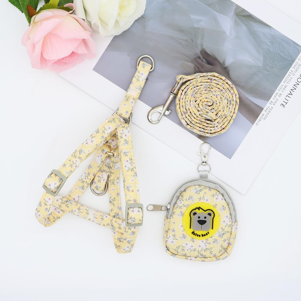 Dog Collar Dog Accessories Walk the Dog Leash 1.2 Meters Traction Rope Length Adjustable Anti-free Cat Collar Pet Products