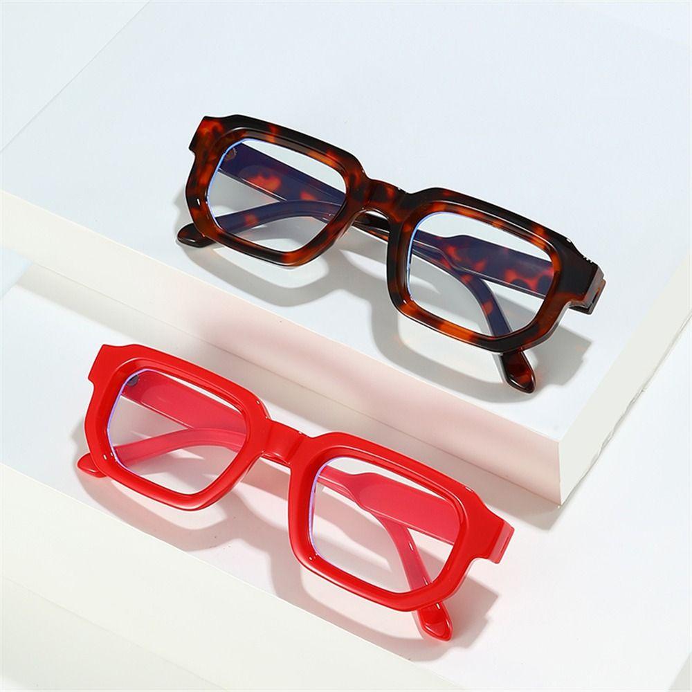 Vintage Small Square Glasses Trendy Eyeglasses Frame Fashion Glasses Frame  for Women & Men