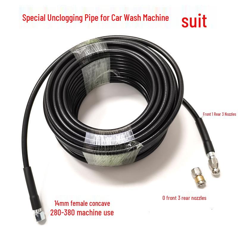 Высоконапорная 360° вращающаяся машина для прочистки труб для автомойки и очистки канализации