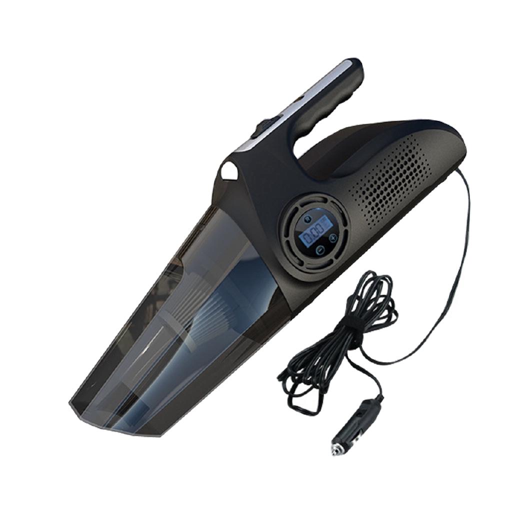 120 Вт Автомобильный пылесос Автомобильный пылесос Авто Пылесос Портативный Ручной Пылесос Влажная Сухая Накачка Шин Насос Манометр 4-в-1