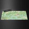 Cute Kawaii White Cat Anime Mouse Pad Large Computer Off Game Table Mats XXL Ruer Anti-slip Gaming Keyboard Long Desk Pads