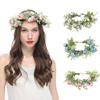 Festival Wedding Flower Headbands Forest Photo Props Headwear Trendy Flower Crown for Women Girls
