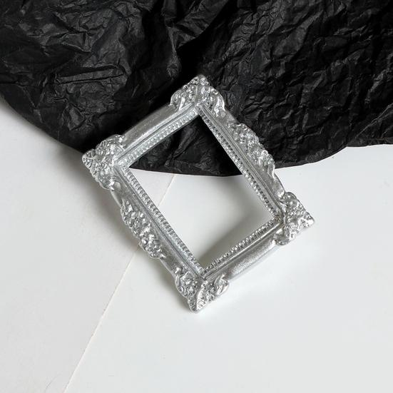 Барокко Мини Рамка для Фото Ретро Маленькая Рамка для Фото Винтаж Крошечная Рамка для Фото Аксессуары для DIY Украшений Чехлов для Телефонов Магнитов на Холодильник Поделки