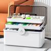 1pc Large Capacity MultiLayer Medical Box - First Aid Kit, Spacious Medicine Storage Container for Organizing Pills, Bandages, Medical Supplies