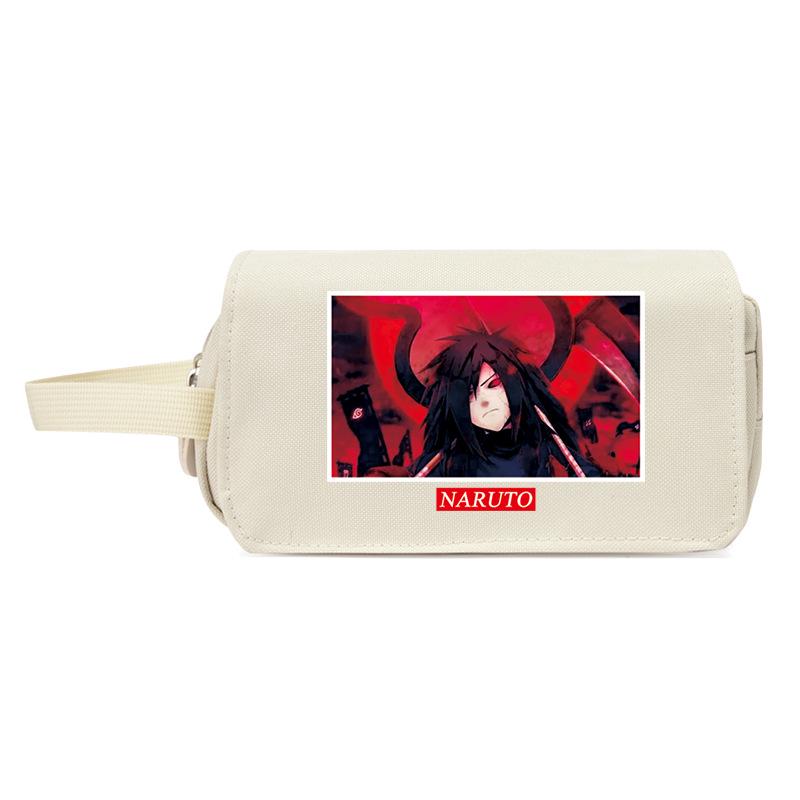 Naruto Edition Japanese-Style Pencil Case for Students, Large Capacity, Anime Design