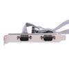 99100 Чипсет PCIe 4 порта Последовательная карта расширения Multi RS232 DB9 COM Expansion r Адаптер