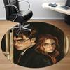 1pc Harry Potter Office Round Area Rug, Under Office Chairs Bedroom Living Room Home Decor a1022399