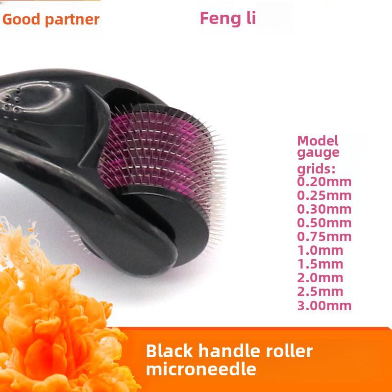 Одноразовый косметический ролик для лица и кожи головы с 540 иглами