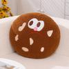 Плюшевая подушка-подушка с мультяшным рисунком печенья, с наполнителем из полипропиленового хлопка, для дома, офиса