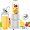 Happilaff Mixer Juicer 850W High Power Can Crush Ice 670ml 2 Bottles 6 Blades Blender Portable Bottle Mixer Smoothie Overheat Protection Overload