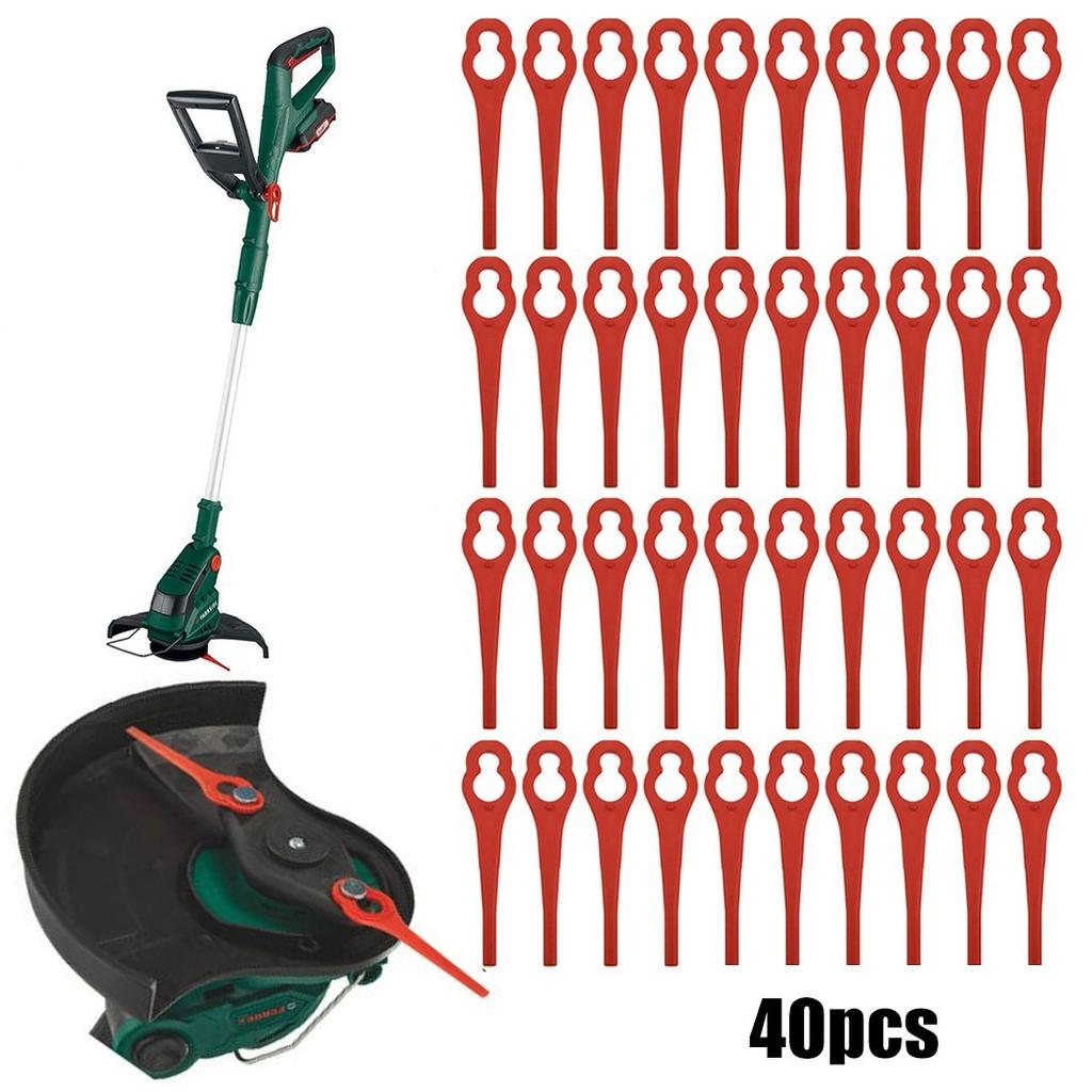 40× Пластиковые лезвия для триммера Ferrex-Aldi FAR 20-1 97699/2002706/FE220