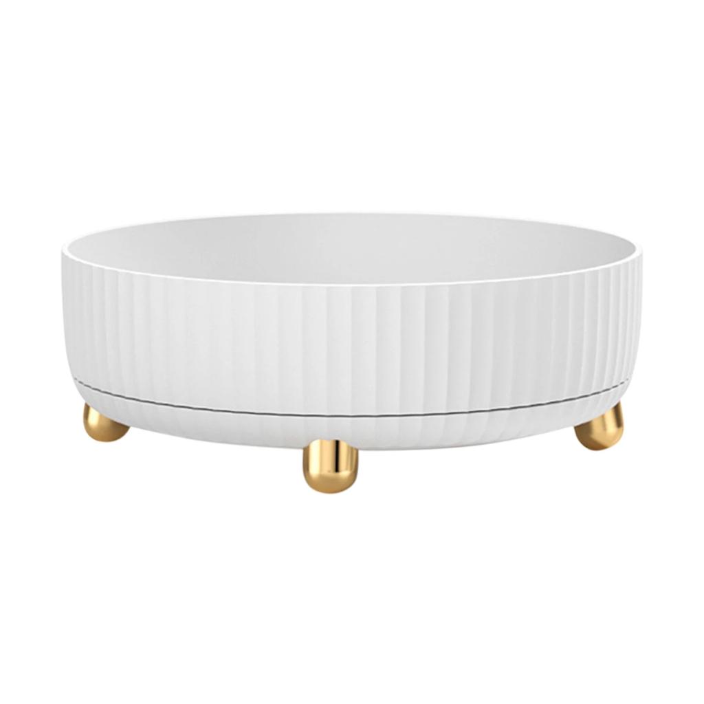 Вращающаяся на 360 градусов нескользящая полка для специй, поворотный стол для шкафа для хранения с широким основанием, вращающийся органайзер для кухни и ванной комнаты