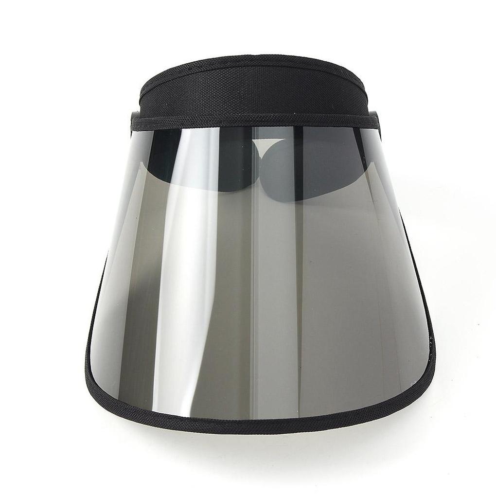 Солнцезащитный кепка с УФ-защитой, набор из 2 предметов (черный) солнцезащитный козырек