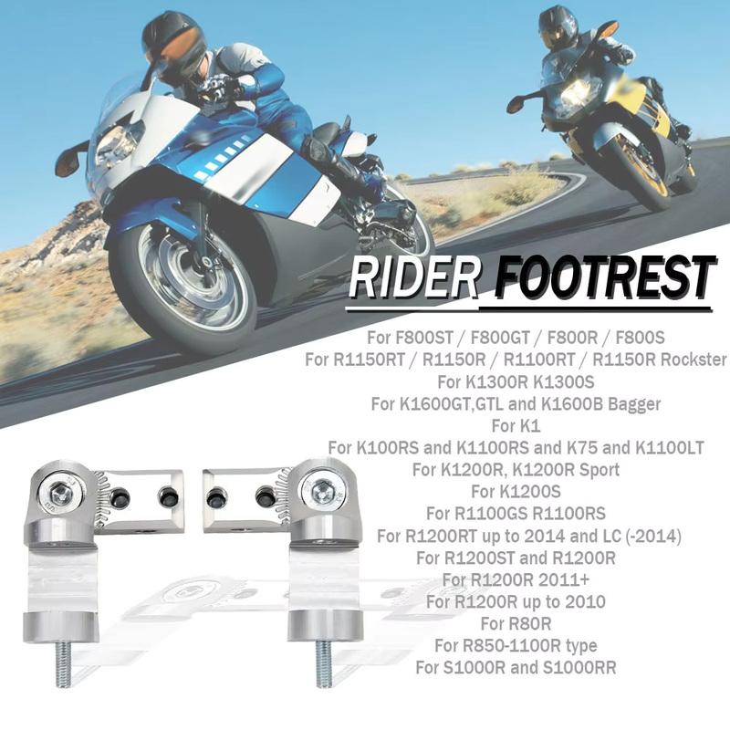 Мотоцикл R 1200 RT Задние пассажирские подножки Подножки Для BMW R1200RT 2014 R1200RT LC 2014- R1200ST R1200R 2011- R1200R 2010