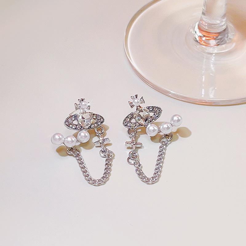 Винтажные янтарные серьги-подвески Предотвращают аллергию Простые серьги-капли воды Длинные серьги для женщин Элегантная мода Праздничный циркон