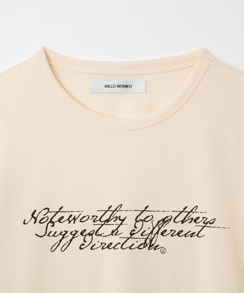 MILLO WOMEN Dudley T-Shirt [Pale Yellow]