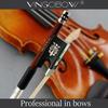 VingoBow Carbon Violin Bow with Pernambuco Performance and Mongolian Horsehair Skin, Pernambuco Model 125V