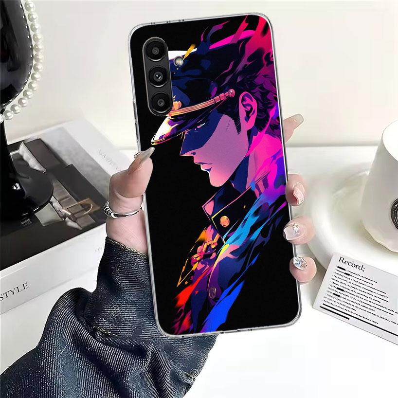 Чехол для телефона JoJo's Bizarre Adventure Kujo Jotaro для Samsung Galaxy A13 A14 A15 A16 A17 A53 A54 A55 A56 A57 A33 A34 A35 A36 A37 A