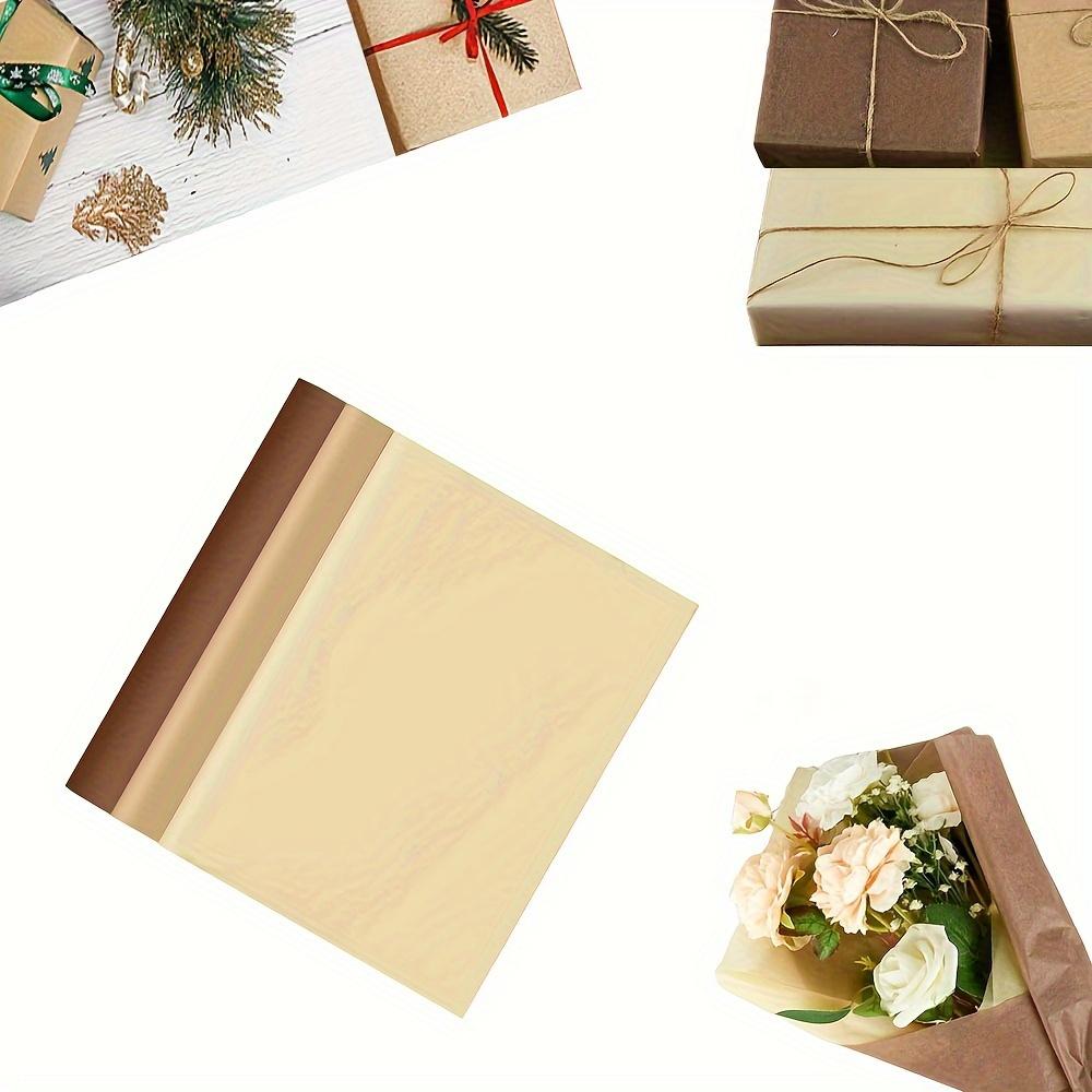 Brown Tissue Paper Set - 90 Sheets In Light, Dark & Tan Shades For Gift Wrapping, Diy Crafts, Party Decorations - Perfect For Birthdays, Weddings