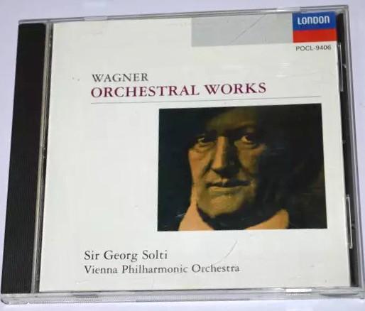 CD GEORG SOLTI, RICHARD WAGNER, WIENER - The Vienna Philharmonic Plays Wagne POCL9406 London Records Japan Classical Used